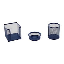 Bigpoint Metal Perfore 3 Lü Set Mavi