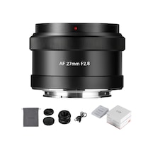 Autofocus 27 Mm F2.8 Aps-c Çerçeve Lens, F2.8 Geniş Diyafram, Destek Otomatik/manuel Diyafram Ve Yüz/göz Tanıma, Sony Fs5/fs7/fs7m2/fs5m2k/a3000/a5000/a6000 Siyah İle Uyumlu Çok Renkli