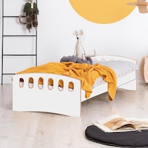 Markaawm White Mdf Karyola Bebek ve Çocuk Yatağı