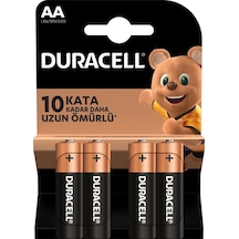 Duracell Alkalin AA Kalem Pil 1,5V 4'lü Paket (LR6 / MN1500)