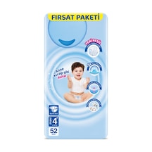 Bebek Bezi Fırsat Paketi 4+ Beden 9-16 Kg 52 Adet 4 - 7 Yaş