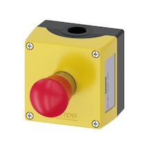 Siemens 3su1851-0na00-2aa2 - Metal Boş Kutu 1 Delikli Sarı