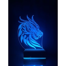 Özel Tasarım Fantastik Ejderha 3D Led Lamba