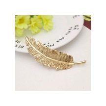 So-much Metal Yaprak Otomatik Saç Tokası Gold-5 Gold Yaprak Otm - 124514575 Gold Yaprak Otm - 124514575 Gold Yaprak Otm
