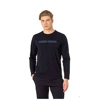 Pierre Cardin 6093 Erkek Lacivert Uzun Kollu Bisiklet Yaka Pijama Takımı-lacivert-2xl Çok Renkli