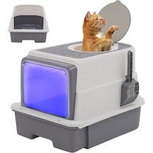 Monozone Büyük Boy Kedi Tuvaleti Çekmeceli Sterilizasyon