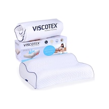Viscotex Yüksek Ortopedik Boyun Destekli Yastık 55 x 40 x 13 / 11 CM