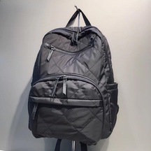 Oxford Sırt Çantası Kadın Eğlence Sırt Çantası Yeni Su Geçirmez Unisex Sırt Çantası Büyük Kapasiteli Basit Seyahat Yolcu Çantası Öğrenci Sırt Çantası Black Siyah