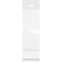 Askılı Meksika Şapka Bantlı Şeffaf Opp Torba 7X16+9 Cm - 500 Ad