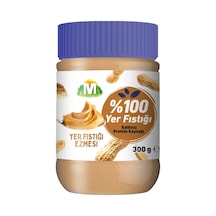Migros % 100 Yer Fıstığı Ezmesi 300 G - 8 Adet Tarı