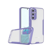 Ilkeshop Newface Samsung Galaxy Uyumlu A24 4g Kılıf Platin Silikon - Lila