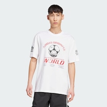 Adidas 90s Football Graphic Erkek Tişört C-adıjx3065e50a00 Beyaz