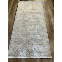 Hoom Rugs Moda 1096 Gri Yün Dokulu Akrilik Antibakteriyel Modern Halı Gri