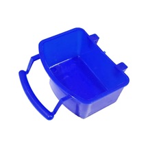 Tüm Kafes Kuşları için Lüx Tünekli Yemlik - 1 Adet - 8x6x4cm