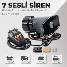 Her Araca Uyumlu Universal 7 Sesli Konuşmalı Mikrofonlu Megafonlu