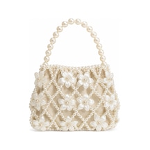 Atelier Emine Floral Lattice Çanta Çok Renkli
