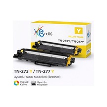 Brother Uyumlu Tn-277 Sarı Yüksek Kapasiteli Muadil Toner