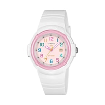Casio Lx-800h-7a1vdf Quartz Silikon Kordon Beyaz 10 Atm 35 Mm Kadın Kol Saati