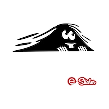 Bagajdan Bakan Adam Dişlek Sticker Oto Sticker