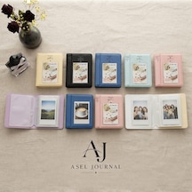 Fujıfilm İnstax Mini12 Fotoğraf Albümü 48+1 Fotoğraf Kapasiteli İnstax 6x9 Binder Kpop İthal Deluxe