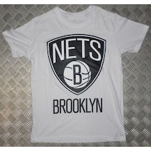 Stoned&Fame Brooklyn Baskılı T-shirt Beyaz