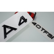Dk Tuning Audi A4 40 Tfsi Parlak Siyah Abs Bagaj Yazı Logo Arma