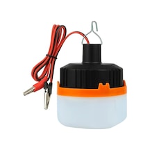 Powermaster Ht-a11 12 Volt Siyah Led Lamba Krokodil Maşalı Uçlu 21 Smd Ledli