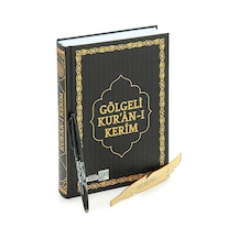 Silinebilir Kalemli Arapça Antrenmanlı Gölgeli Kuranı Kerim - Hafızlar İçin Arapça El Yazısı Pratik Kitabı Siy Çok Renkli