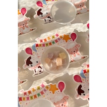 Mutlu Bayramlar Kurban Bayramı Şeker Kutusu 10 Lu Set Kapaklı Mini Bayram Şeker Kabı, Hediyeliği