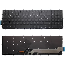Siyah-ışıklı, Notebook Klavye - Dell Inspiron 163k2 Muadili İle Uyumlu