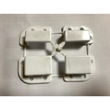 Sineklik 17X25 Pabuç,Sineklik 17X25 Söktak 10 Takım,Beyaz