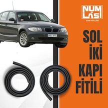 Bmw 1 Serisi E87 2004-2011 Kadifeli Sol Ön Ve Arka Kapı Fitili-a Kalite-numlas-nm5093