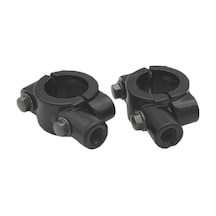 Suntek 10MM Ayna Montaj Kolu Bar Kelepçe Sahipleri Için Evrensel Motosiklet 1 Çift