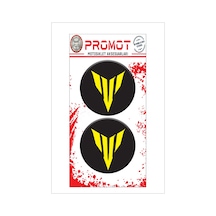Mt 3d Kabartmalı Damla Logo Sticker 5cm 03