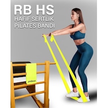 Pilates Lastiği Hafif Rb Hs Sarı
