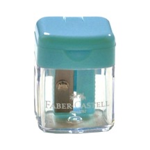 Faber Castell Minibox Kalemtıraş Pastel 38 19 26-mavi