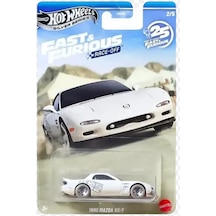 Hot Wheels Silver Series Fast & Furious 1995 Mazda Rx7 - Hnr88-jkx16