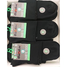 Dündar 5985 Erkek Bambu Kısa Konç Diyabetik Çorap 12 Adet 001