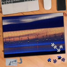 Rüzgar Enerjisi Santrali 240 Parça Puzzle Yapboz Tablo-838