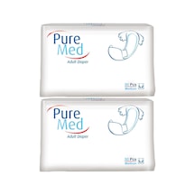 Puremed Yetişkin Bezi Bel Bantlı Tekstil Yüzey M - Orta - 60 Adet