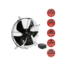 Dündar 35 Cm Fm 35 1420 Dd 230V Monofaze Aksiyal Tip Soğutma Fanı Emiş_Aspiratör-A
