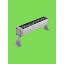 25 Cm 9 Watt Yeşil Işık Wallwasher Duvar Boyama Ip65