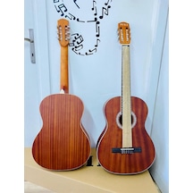 Agostini-Pukahg400-S Maun Ağacı-Sap Ayarlı- 4/4 Tam Klasik Gitar
