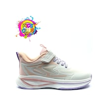 Cool Silva Ortopedik Taban Unisex Çocuk Spor Ayakkabı Pudra