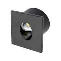 Cata 3w Ct-5179s Koridor Armatürü Led Aydınlatma Siyah Kasa Günışığı Mat Siyah