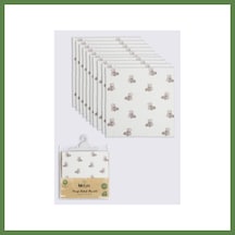 Bezos Bear 20x20 10'lu Penye Mendil 90162 Ekru Renk: Ekru Hb006