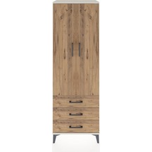 Hyperion Dolap 2 Raflı 3 Çekmeceli 2 Kapaklı 60x44x182 Aytaşı... Aytaşı