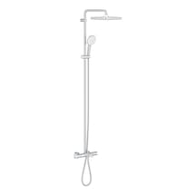 Grohe Tempesta Cube 250 Duş Sistemi Termostatik Banyo Bataryalı - 26691001 Gümüş