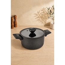 Gigilli Cristel Titanyum Derin Tencere 24 cm