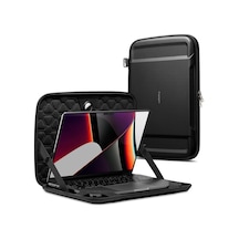Spigen Macbook Pro 14'' ile Uyumlu Kılıf / Taşıma Çantası Rugged